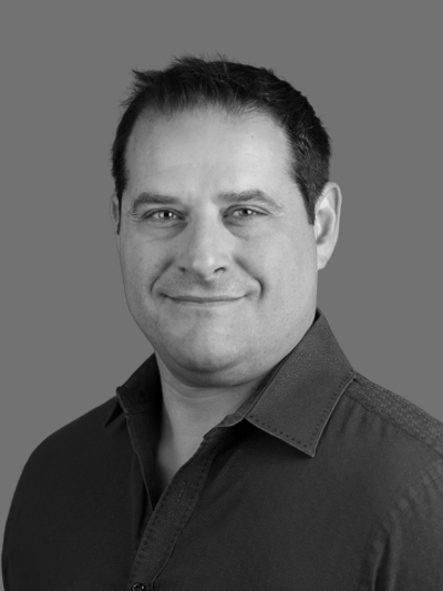 Black and White headshot of Abed Abusaleh